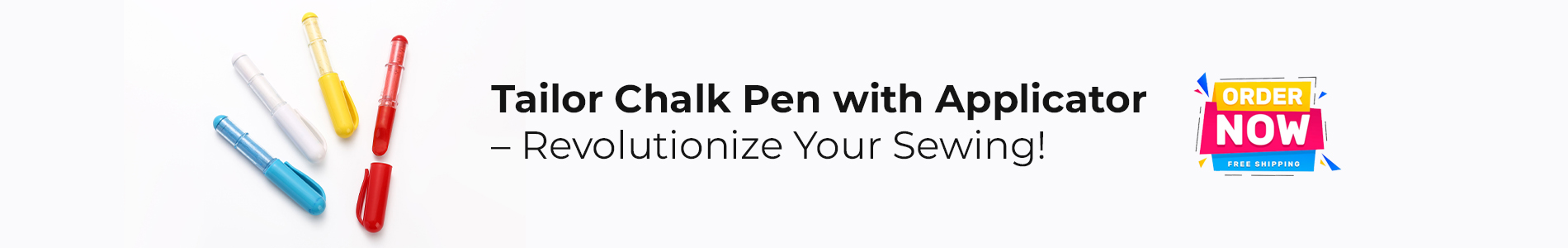 Tailor Chalk Pen with Applicator – Revolutionize Your Sewing!